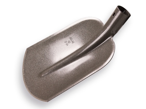 [780720] Digging shovel ATLAS 1/4 00 hardened, clear lacquered, without handle