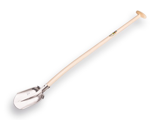 [780860] Steekbats ATLAS DIAMANT 1/4 000, gehard en gepolijst, PLATTE OPSTAP, met ATLAS schopsteel 110 cm gebogen