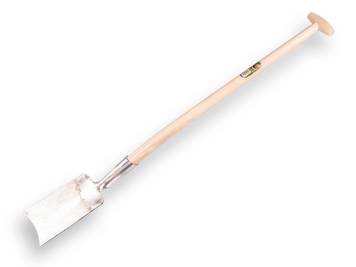 [810125] Clay spade Betuwe model MERKUS, welded, with ATLAS T-handle 95 cm and through-mount T-grip