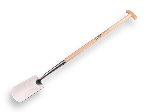 [811008] Spade ATLAS gepolijst, met T-steel met fiberkern 90 cm