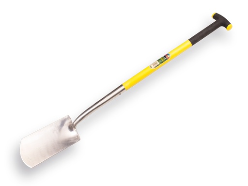[811009] Spade ATLAS gepolijst, met ATLAS FIBERGLAS T-steel 78 cm, totale lengte 115 cm