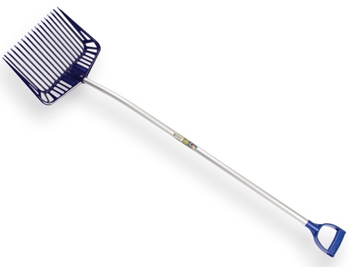 [827030] JOST Poly-Gabel aus Kunststoff mit Aluminium Stiel und D-Griff, leichtgewicht 850 gr
