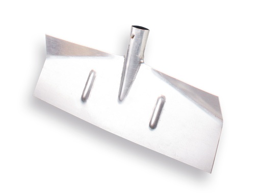 [960402] Schneeschieber - Schlammschieber ATLAS Stahlblech, Rechteckig Modell 50 x 18 cm, ohne Stiel