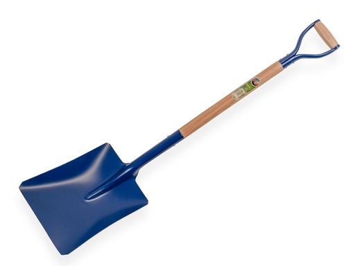 [797410] Ballast shovel ATLAS steel no. 4, 26 x 33 cm, with ATLAS metal D-handle 80 cm