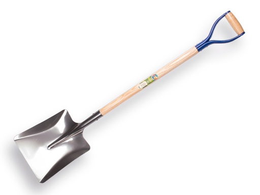 [797016] Ballast shovel ATLAS aluminium without strip with metal D-handle 95 cm